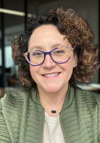 Angie Sanchez-Hostetter, Director of the Dubois County Chamber of Commerce